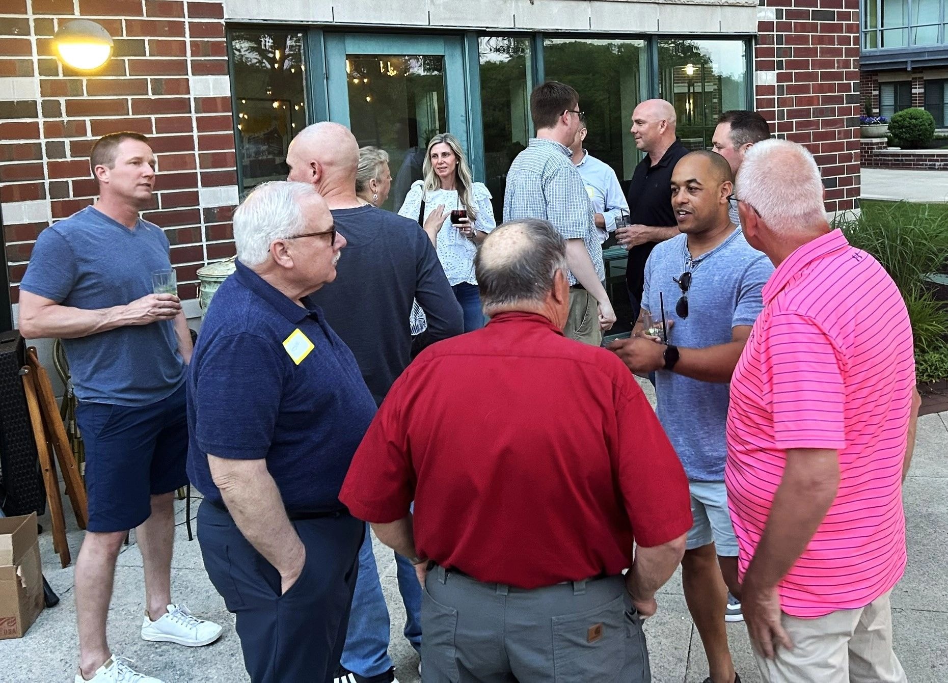 Richard Wells at a community event